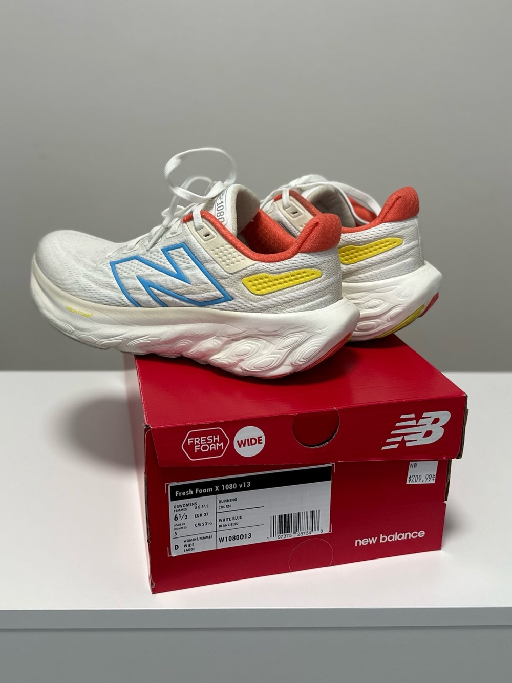 Used New Balance Fresh Foam X 1080 v13 women’s 6.5 wide